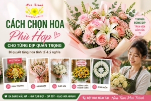 Cách Chọn Hoa Phù Hợp Cho Từng Dịp Quan Trọng