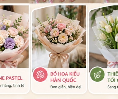 Xu Hướng Hoa Tươi Được Yêu Thích Nhất Hiện Nay