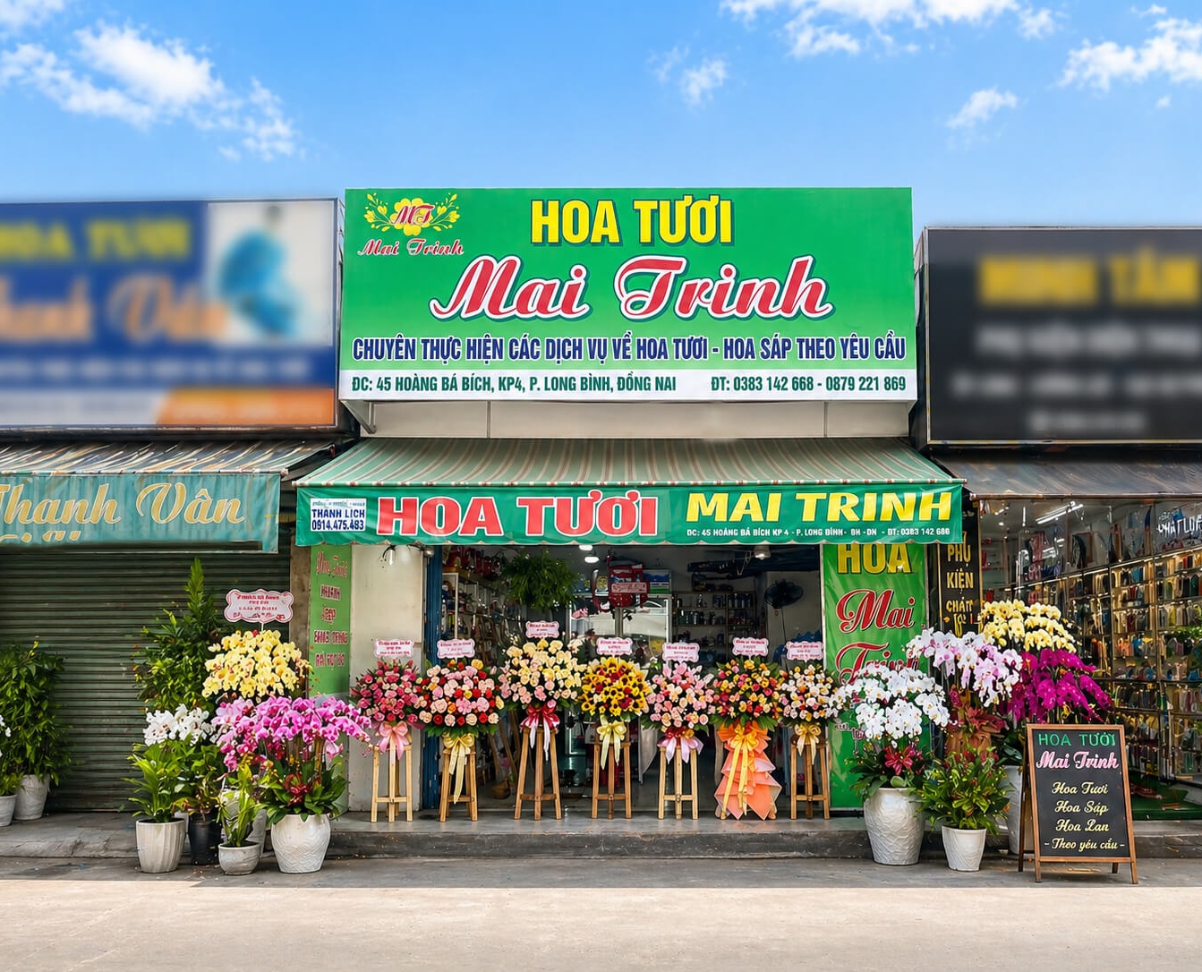 HOA TƯƠI MAI TRINH